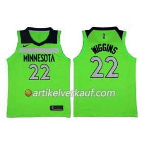 NBA Minnesota Timberwolves Trikot Andrew Wiggins 22 Nike 2017-18 Grün Swingman - Herren